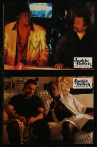 8w0072 JACKIE BROWN 10 French LCs 1998 Robert Forster, Pam Grier, Samuel L. Jackson, De Niro, Fonda!
