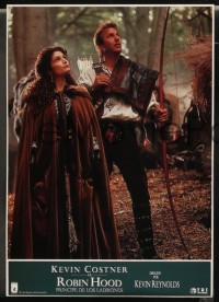 8w0043 ROBIN HOOD PRINCE OF THIEVES 12 Spanish LCs 1991 Kevin Costner, for the good of all men!