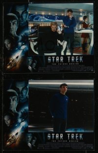 8w0058 STAR TREK 6 Swiss LCs 2009 cool sci-fi action images, Pine, Quinto, the future begins!