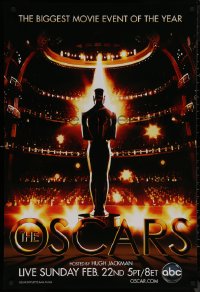 8y0830 81ST ANNUAL ACADEMY AWARDS 1sh 2009 art of the Oscar statuette in front of huge audience