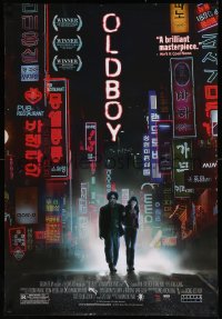 8y1147 OLDBOY 1sh 2005 Chan-wook Park Korean revenge crime thriller, Min-sik Choi in city!