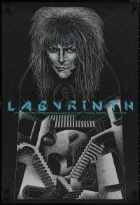 8y0074 LABYRINTH signed artist's proof 23x33 art print 2008 by artist Todd Slater, Alamo Drafthouse!