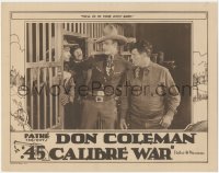 8z0875 .45 CALIBRE WAR LC 1929 cowboys Don Coleman & Ben Corbett put the bad guys behind bars!