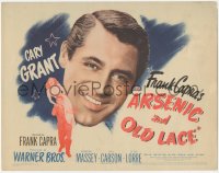 8z0637 ARSENIC & OLD LACE TC 1944 Cary Grant & Priscilla Lane in Frank Capra black comedy classic!