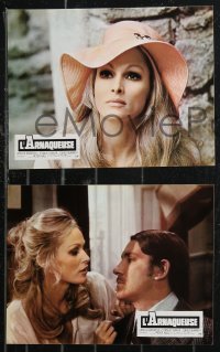 9d0056 PERFECT FRIDAY 10 French LCs 1970 super sexy Ursula Andress, Stanley Baker, bank robbery!