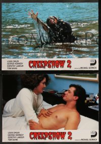 9d0025 CREEPSHOW 2 12 Spanish LCs 1987 Romero, E.C. Comics, skeleton Creep, two with Dorothy Lamour!