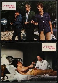 9d0032 SEVENTH WOMAN 10 Spanish LCs 1979 Prosperi's La Settima Donna, completely different images!