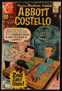 9g0609 ABBOTT & COSTELLO #2 comic book May 1968 Hanna-Barbera, Scarpelli art, second zany issue!