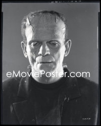 9j0001 BRIDE OF FRANKENSTEIN 8x10 camera original negative 1935 monster Boris Karloff by Freulich!