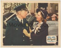 9p1014 ALWAYS GOODBYE LC 1938 close up of worried Barbara Stanwyck talking to police officer!