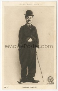 9p0023 WORK English postcard 1915 great full-length portrait of Charlie Chaplin, Charlie At Work!