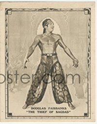 9p0033 THIEF OF BAGDAD English herald 1924 different images of Douglas Fairbanks, ultra rare!