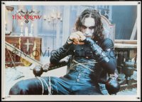 9r0056 CROW 40x55 English commercial poster 1994 Brandon Lee's final movie, full-length image!