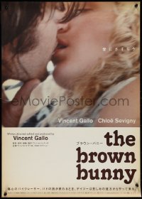 9r0696 BROWN BUNNY Japanese 2003 Vincent Gallo, Chloe Sevigny, most controversial sex movie!