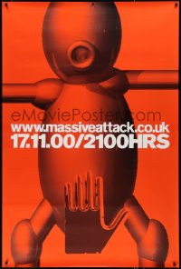 9r0048 MASSIVE ATTACK 40x60 English music poster 2000 2100 Hrs., completely different wild art!