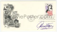 9s0578 ALICE FAYE signed first day cover 1994 Silent Screen Stars, with cool Theda Bara stamp!