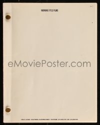 9s0035 BOB ROBERTS first draft script September 18, 1991, screenplay by star/director Tim Robbins!