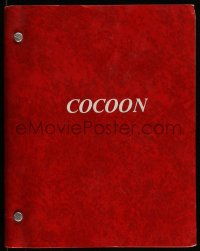 9s0051 COCOON revised draft script Sep 1980 unproduced screenplay with art, Apone's personal copy!