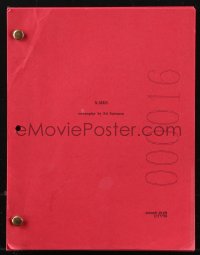 9s0248 X-MEN second draft script February 27, 1998, screenplay by Ed Solomon!