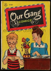 9t0078 OUR GANG #27 comic book October 1946 great Tom & Jerry image on the back cover!