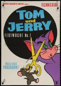 9t0032 TOM UND JERRY FESTWOCHE NO. 7 German 1960s completely different art of the mouse and cat!