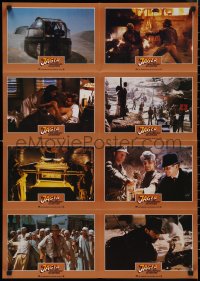 9t0034 RAIDERS OF THE LOST ARK group of 3 German LC posters 1981 images of Harrison Ford & Allen!