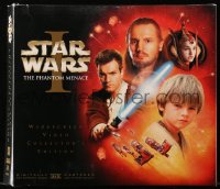 9t0053 PHANTOM MENACE collector's edition VHS tape 2000 includes booklet, film strip section & more!