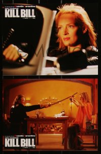 9t0044 KILL BILL: VOL. 2 10 French LCs 2004 cool images of Uma Thurman, David Carradine, Tarantino!