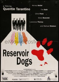 9w0050 RESERVOIR DOGS Yugoslavian 18x25 1992 Tarantino classic, Keitel, Buscemi, Madsen & Tim Roth!