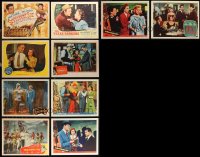 9x0436 LOT OF 10 GALE STORM LOBBY CARDS 1940s-1950s great images from several of her movies!