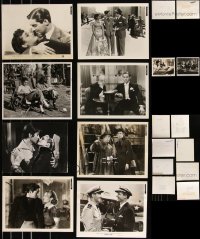 9x0857 LOT OF 10 TYRONE POWER JR. 8X10 STILLS 1930s-1940s scenes from several different movies!