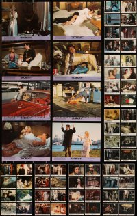 9x0769 LOT OF 103 MINI LOBBY CARDS 1970s-1980s complete sets from a variety of different movies!