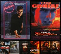 9x1152 LOT OF 10 FORMERLY FOLDED TOM CRUISE 15X21 FRENCH POSTERS 1980s-2000s cool movie images!