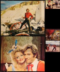 9x0014 LOT OF 10 16X20 COLOR STILLS 1970s great scenes from a variety of different movies!