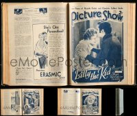 9x0533 LOT OF 1 PICTURE SHOW APRIL-OCTOBER 1931 ENGLISH MOVIE MAGAZINE BOUND VOLUME 1931 7 issues!