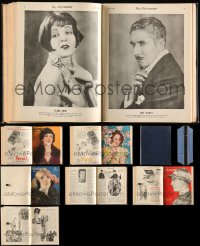 9x0529 LOT OF 1 PICTUREGOER 1926 ENGLISH MOVIE MAGAZINES BOUND VOLUME 1926 several issues, volume 1!