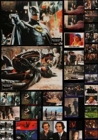 9x0009 LOT OF 103 OVERSIZED NON-U.S. LOBBY CARDS 1990s-2000s great scenes from a variety of movies!