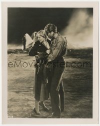 9y1107 AIRMAIL deluxe 8x10 still 1932 Gloria Stuart & Hopton by crashed plane, John Ford directed!