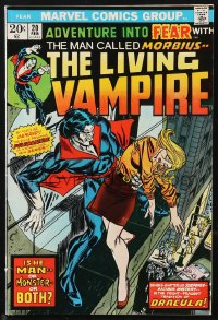 9y0226 ADVENTURE INTO FEAR #20 comic book Feb 1974 Man Called Morbius The Living Vampire, first solo!