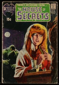 9y0011 HOUSE OF SECRETS #92 comic book June/July 1971 1st appearance of Swamp Thing by Wrightson!