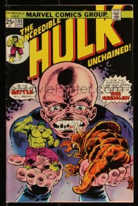 9y0059 INCREDIBLE HULK #188 comic book June 1975 life & death are pawns in the hands of The Gremlin!