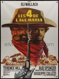 9y1757 ACE HIGH French 1p R1970s Eli Wallach, Terence Hill, spaghetti western, different Mascii art!