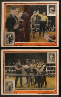 9y1063 ABYSMAL BRUTE 2 LCs 1923 Jack London, great images of Reginald Denny in ring, ultra rare!