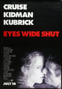 9z0024 EYES WIDE SHUT DS bus stop 1999 Kubrick, romantic close-up of Tom Cruise & Nicole Kidman!