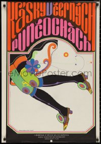 9z0405 ALL NEAT IN BLACK STOCKINGS Czech 23x33 1969 Susan George, discover the excitement of sharing!