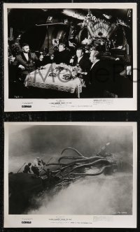 1a1605 20,000 LEAGUES UNDER THE SEA 8 8x10 stills R1963 several FX images of the giant squid!