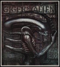 1c0185 ALIEN 20x22 special poster 1990s Ridley Scott sci-fi classic, cool H.R. Giger art of monster!