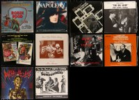 1d0026 LOT OF 10 33 1/3 RPM MOVIE SOUNDTRACK RECORDS 1960s-1980s Robin Hood, Metropolis & more!