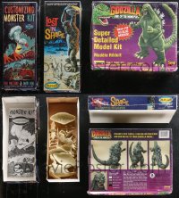 1d0014 LOT OF 3 MONSTER MODEL KITS 1995-1998 Lost in Space, Godzilla, Vulture & Mad Dog!