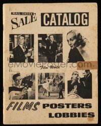 1f0019 FILM WORLD dealer catalog 1967 mail order sale catalog, films, posters, lobbies!